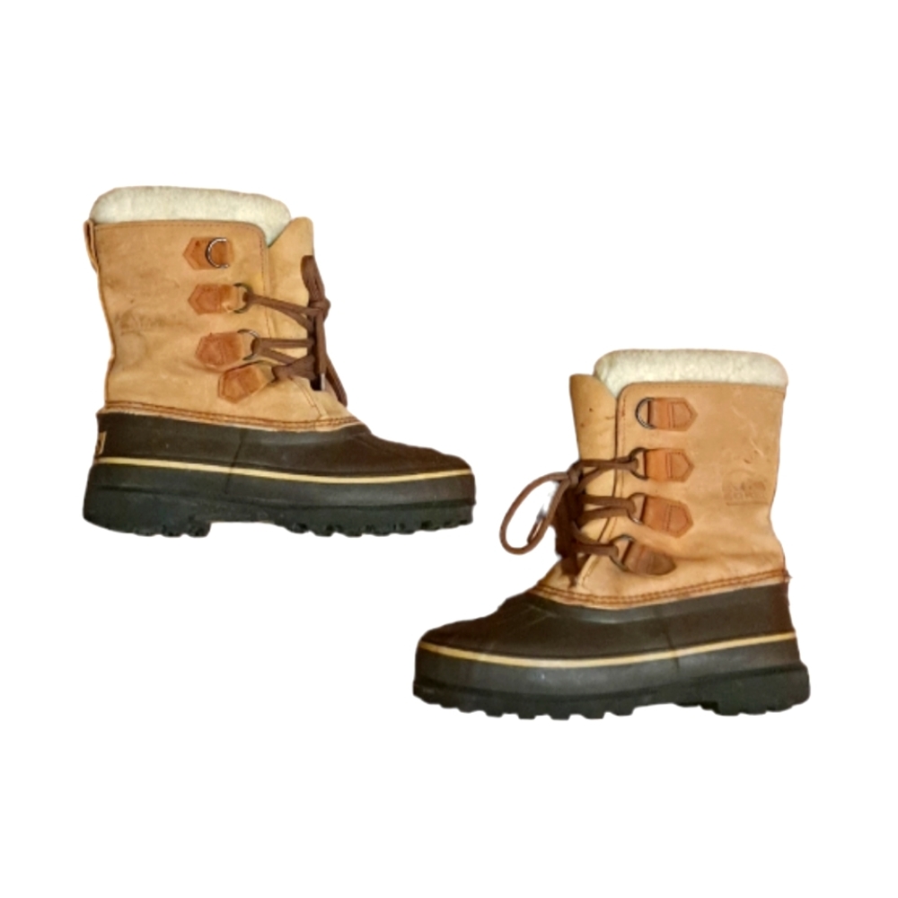 Sorel Alpine Leather Snow Boots Size 7